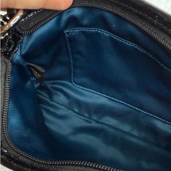 COACH y2k Black Signature Canvas Mini Purse Wristlet - Picture 6 of 12